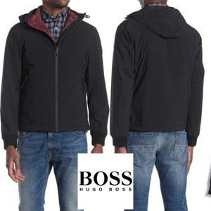 HUGO BOSS Callero Quilted Lined Hooded Jacket Size 36 Mens Small